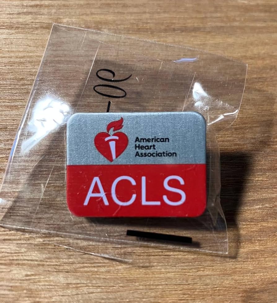 AHA ACLS BLS ピンズ バッチ医療 AHAピンバッチ購入(BLS/ACLS/PALS/PEARS/CPR)について【BLS横浜】