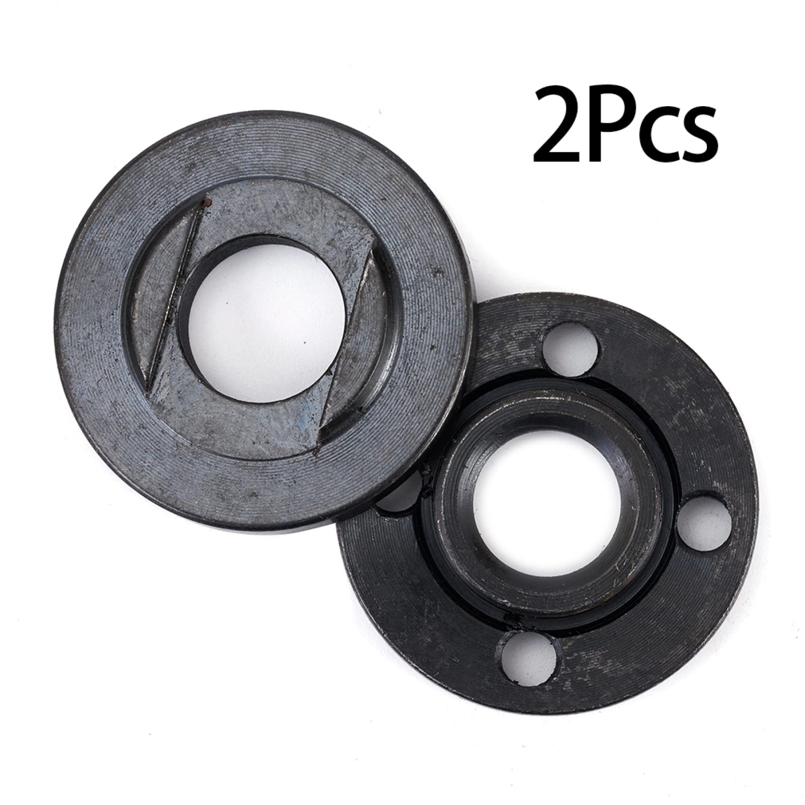 2PCS M16 Thread Angle Grinder Inner Outer Flange Nut Set Tools Home Power Tools Replacement For 16mm Spindle Thread