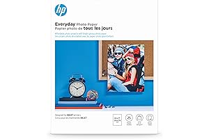 HP 8.5x11 Photo Paper: Capture Life's Moments with Glossy Precision