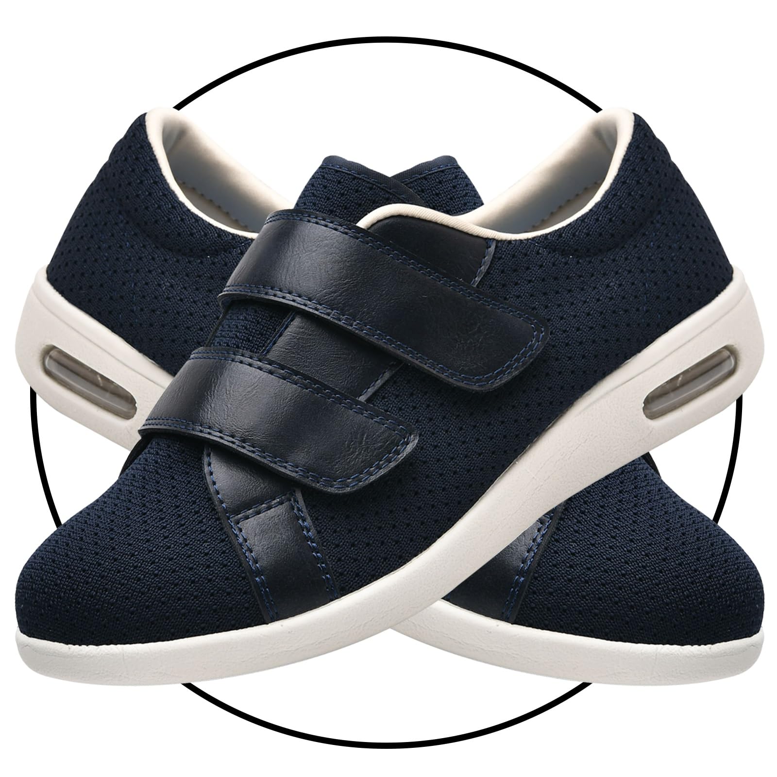 Scarpe per Diabetici da Uomo Donna Scarpe Ortopediche Portatili per Il Tempo Libero Pollice Regolabile Valgo Larghezza Ampia Comfort per Sport Anziani Escursionismo