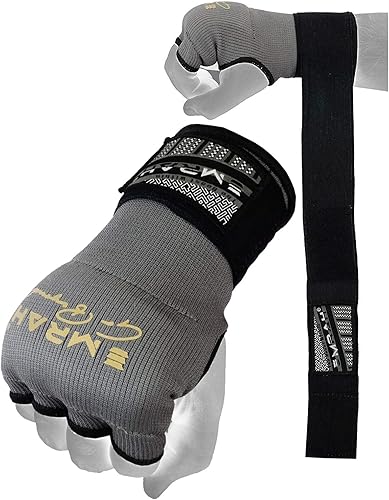 Miniatura 3 de EMRAH PRO - Guantes internos para entrenamiento de boxeo, vendas MMA protector de puño mitones de vendaje - X