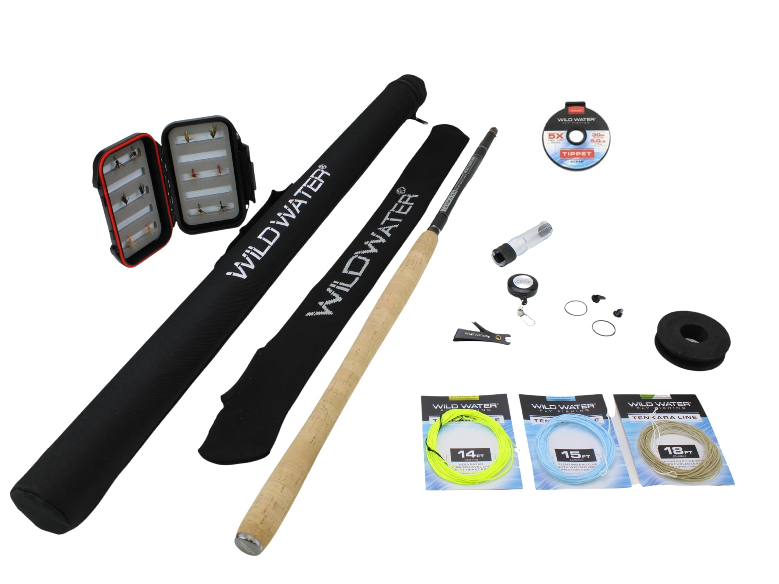 Tenkara Starter Package, Excellent Fly Fishing Equipment for Beginners, Includes Flies, T…
