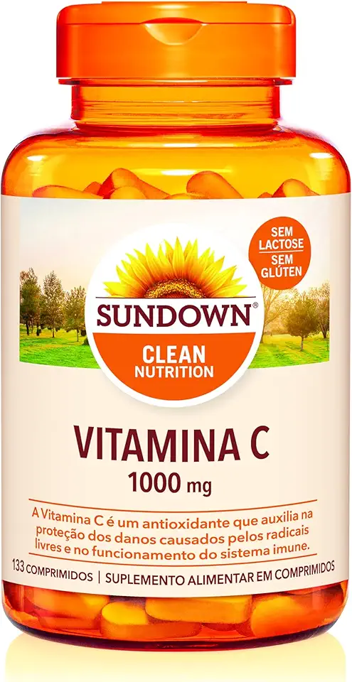 Sundown Suplemento Alimentar Vitamina C 1000mg 133 Cápsulas