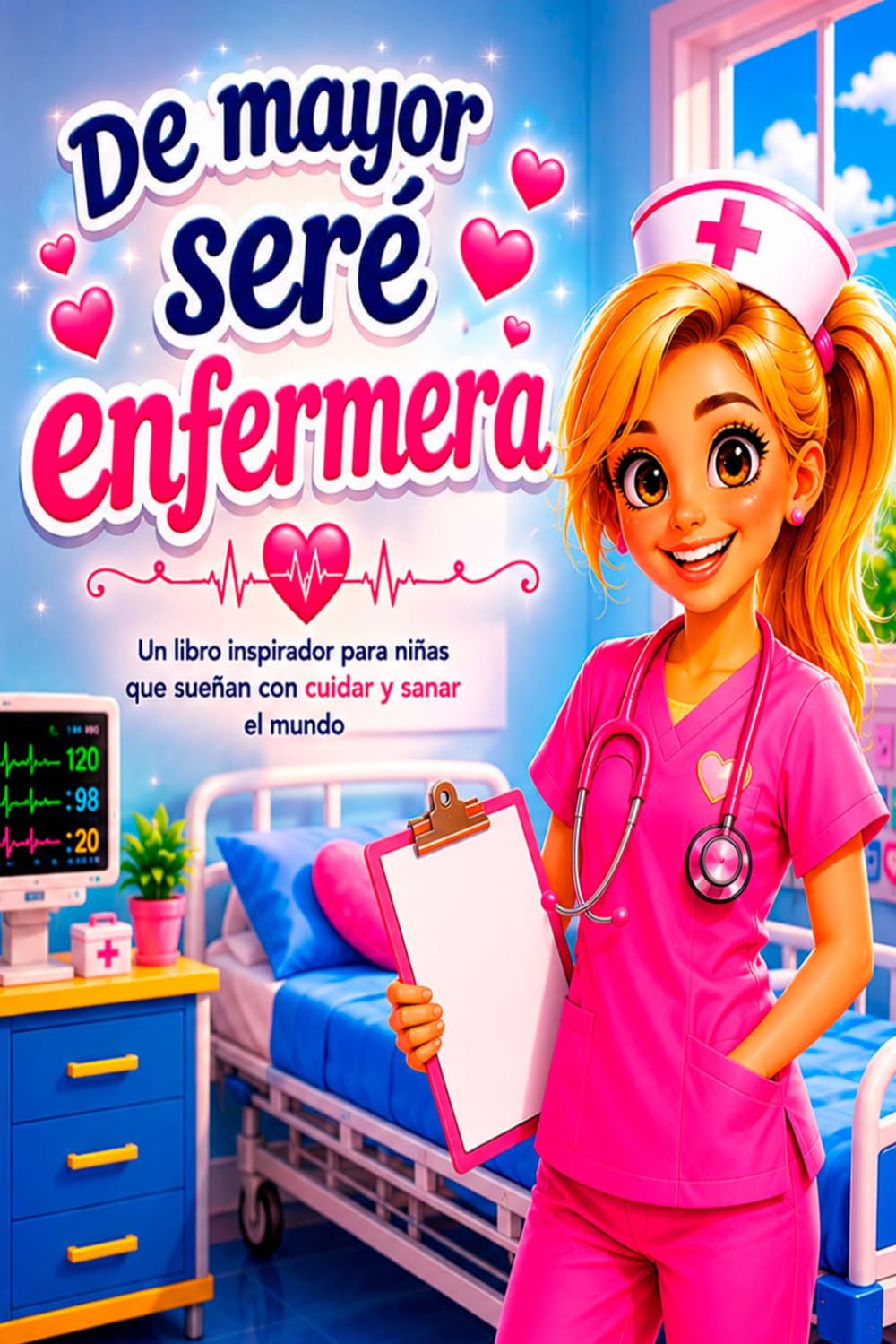 De mayor seré enfermera: Un libro inspirador para niñas que sueñan con cuidar y sanar el mundo