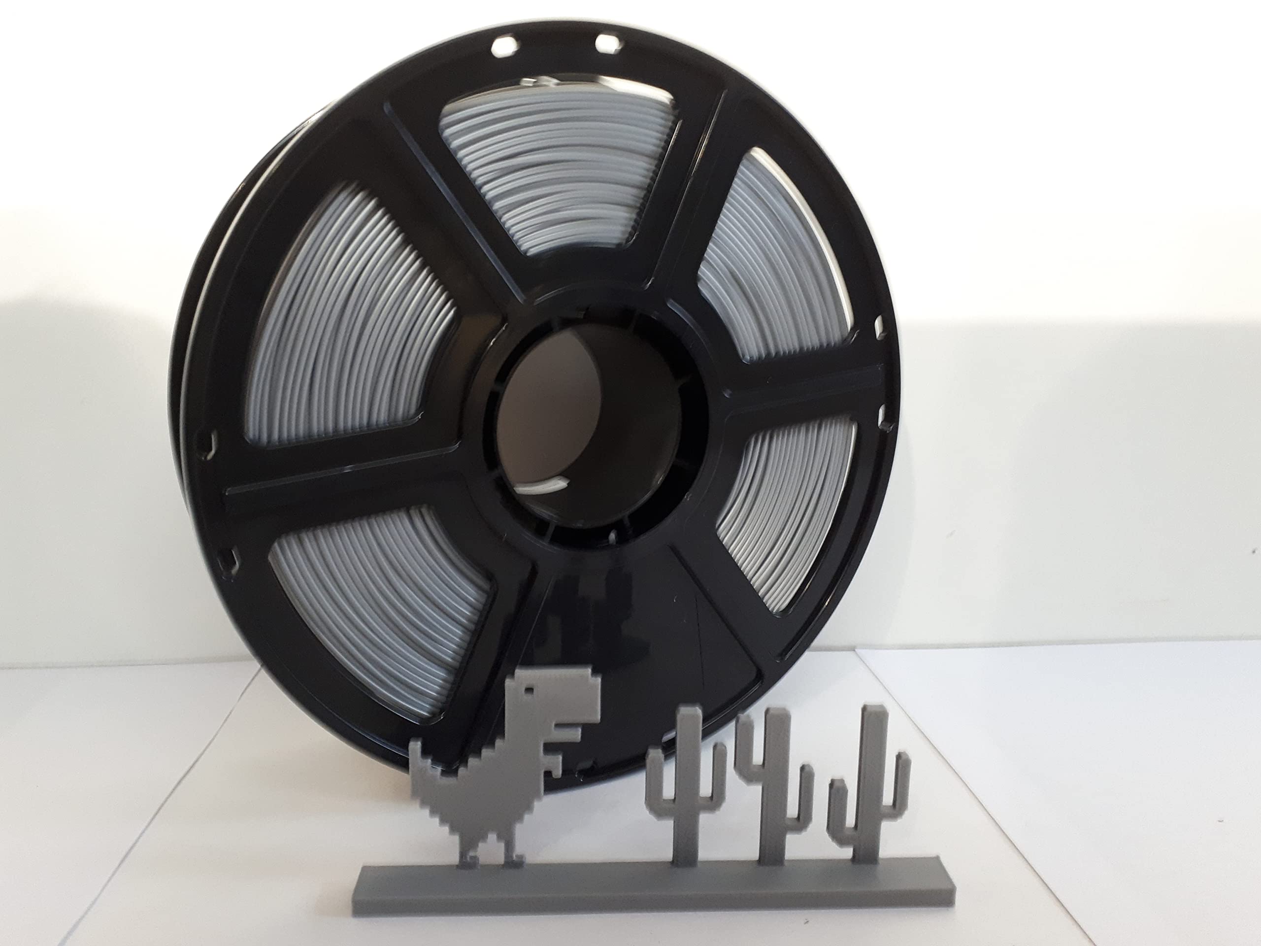 Official FLASHFORGE® PLA Pro 3D Printing Filament 1.75mm 1KG/Roll for Creator Series (Silver)