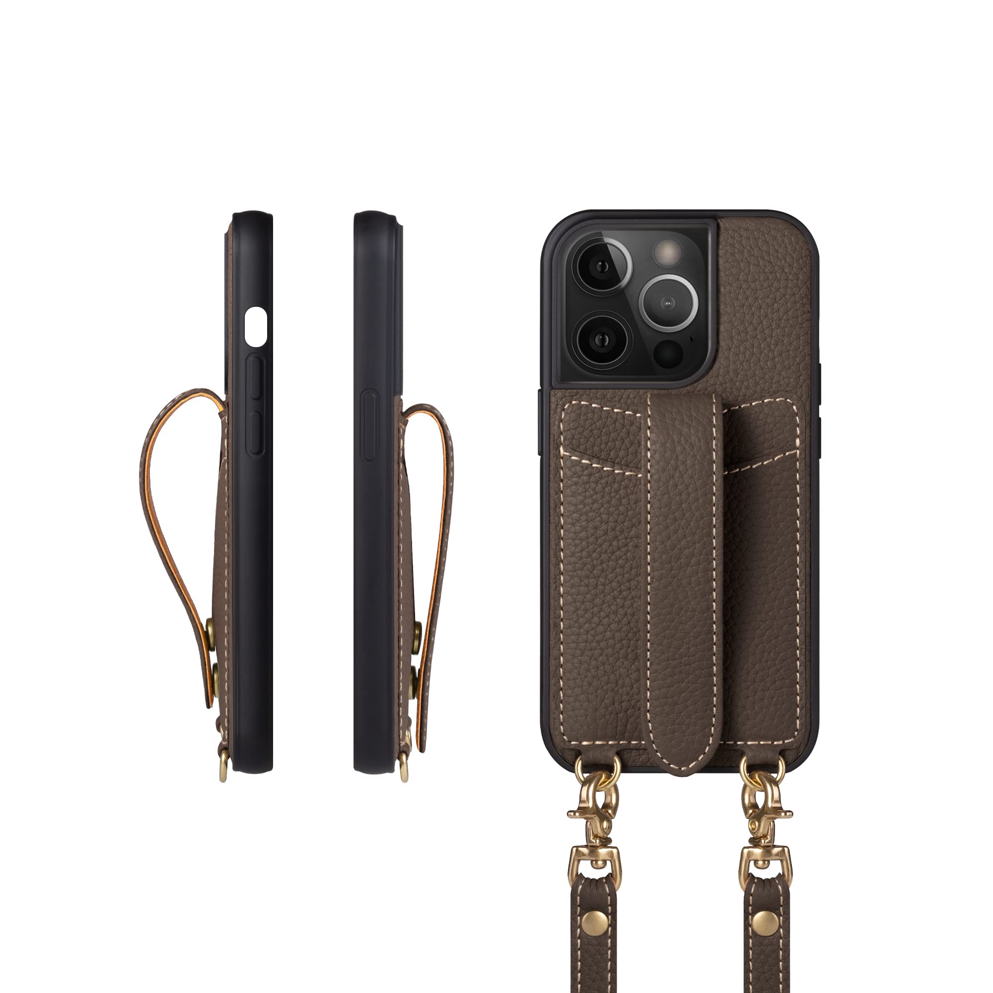 COGURE 本革iPhone14Proケース ショルダーストラップ Amazon.co.jp: COGURE コグレ iPhone14Pro ケース ショルダー