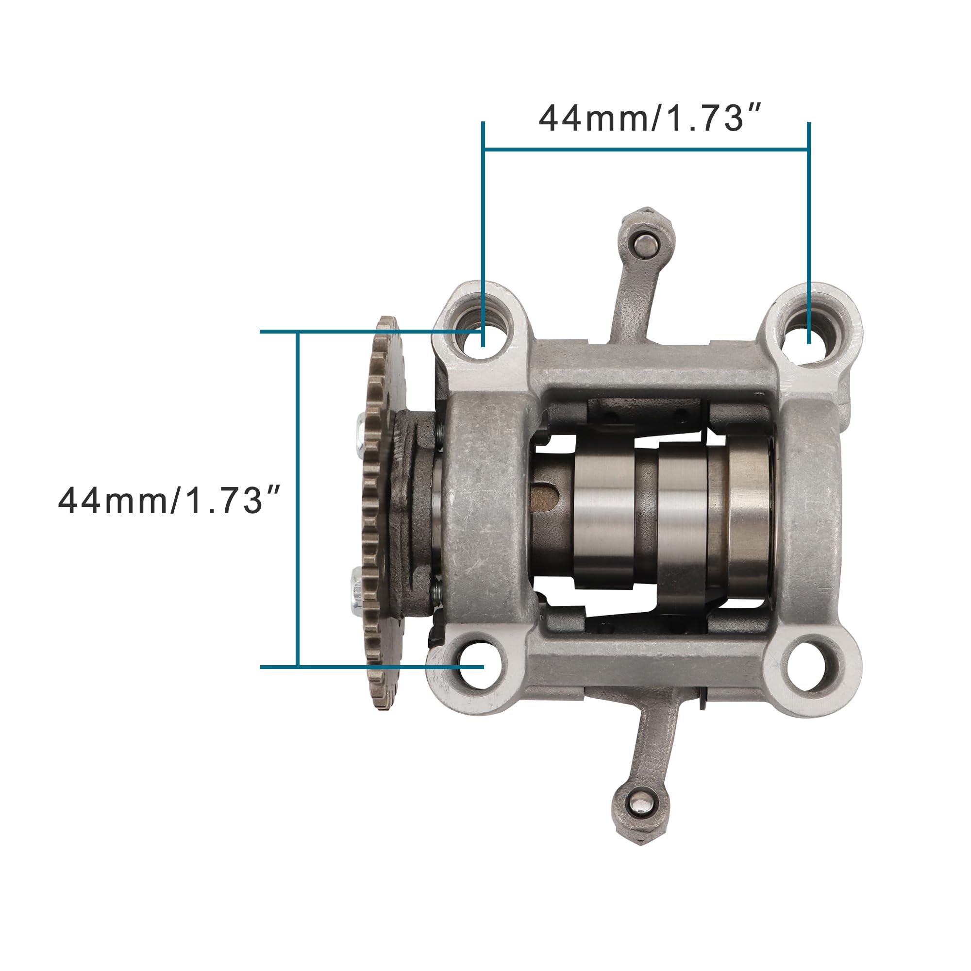 GOOFIT Supporto Albero A Camme Rocker Arms Sostituzione per 161cc Scooter Chinese Moped MTB Go Kart