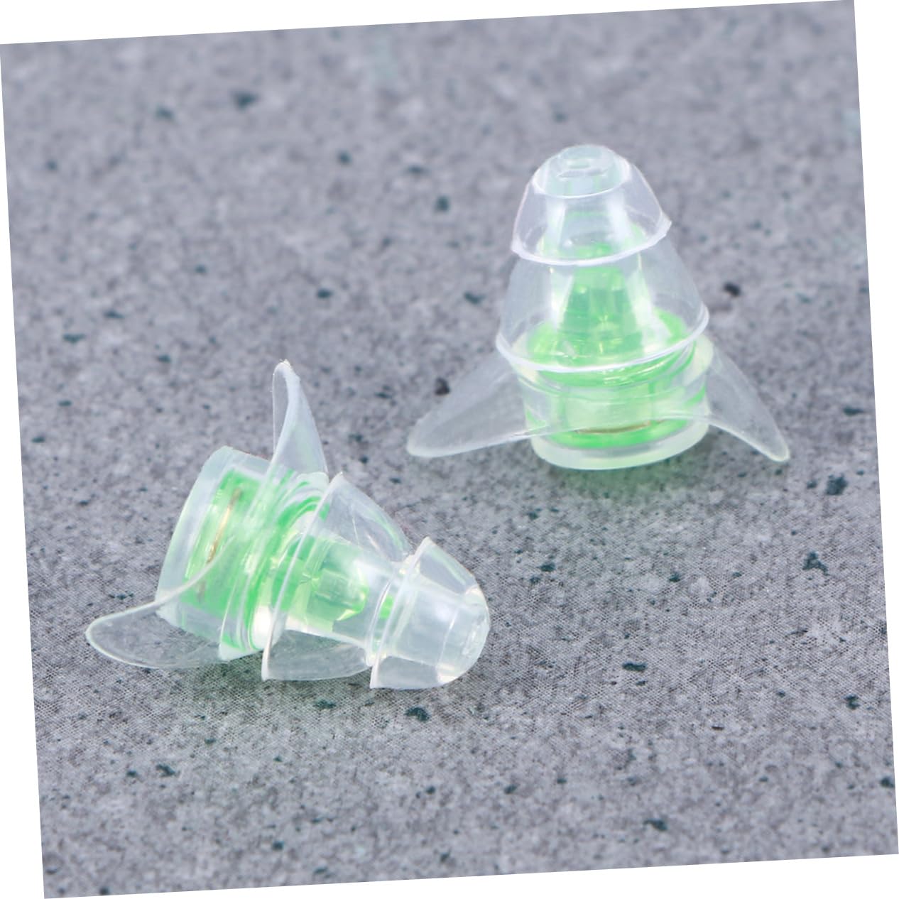 2piezas Tapones De Oído De Reducción De Para Dormir y Con Botella De Aislantes Para Ronquidos y Diseño Ergonómico y Verde Negro
