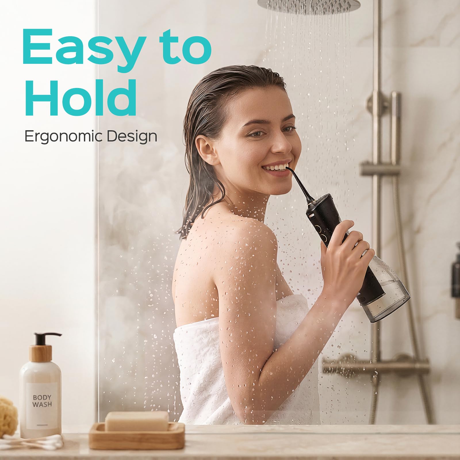 COSLUS E40 Water Flosser - 10 Pressure Levels -5