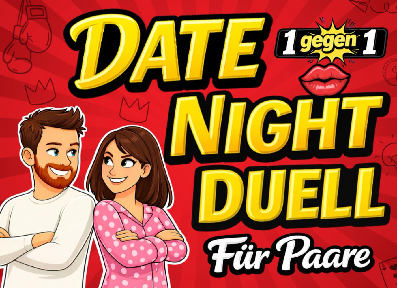Das Date Night Duell für Paare: Quiz, Rätsel & Challenges für mehr echte Paarzeit 1 gegen 1 für gemeinsame Abende