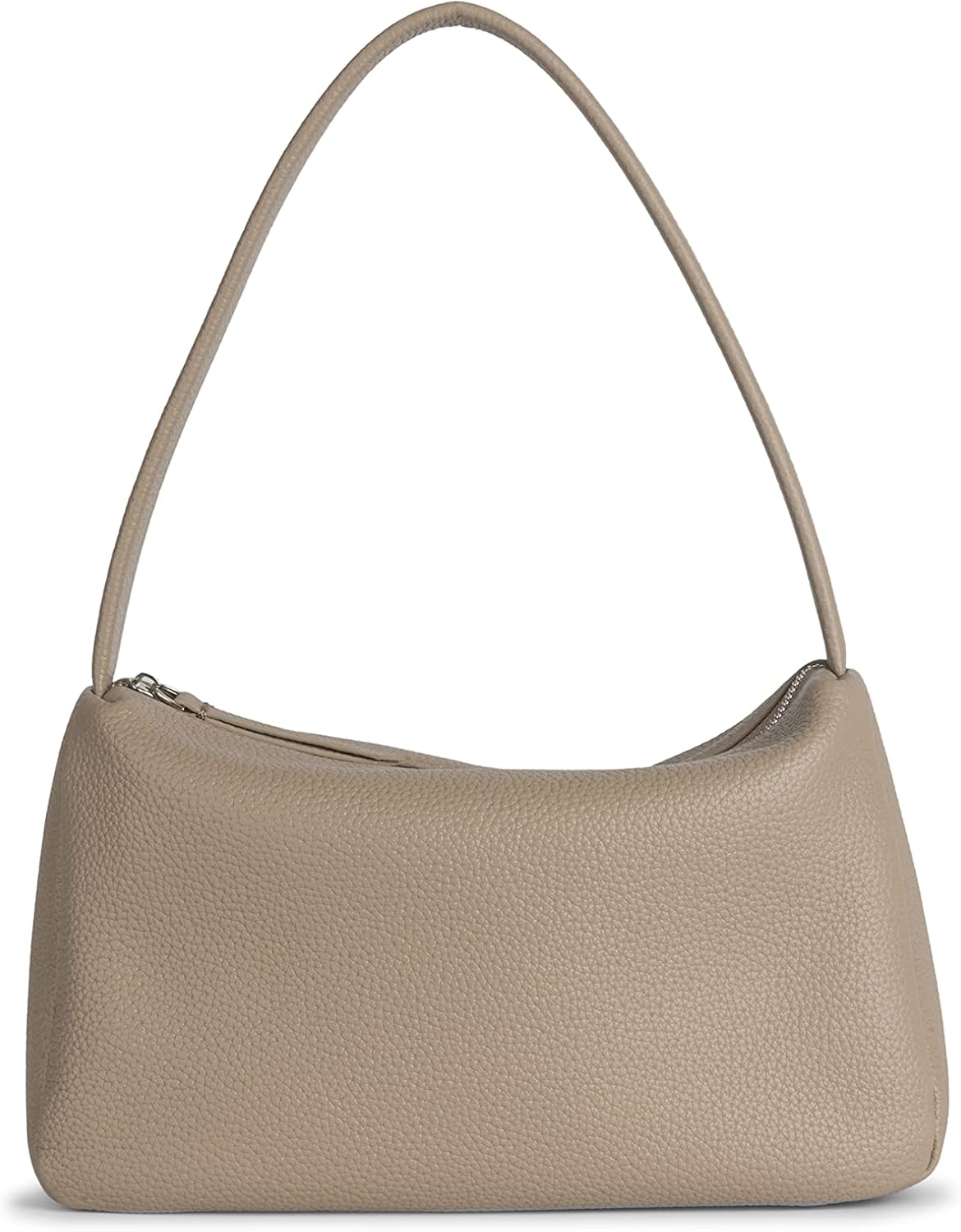 Daiblueland Small Genuine Leather Tote Bag for Women Premium Top Handle Shoulder Purse with Zipper Closure