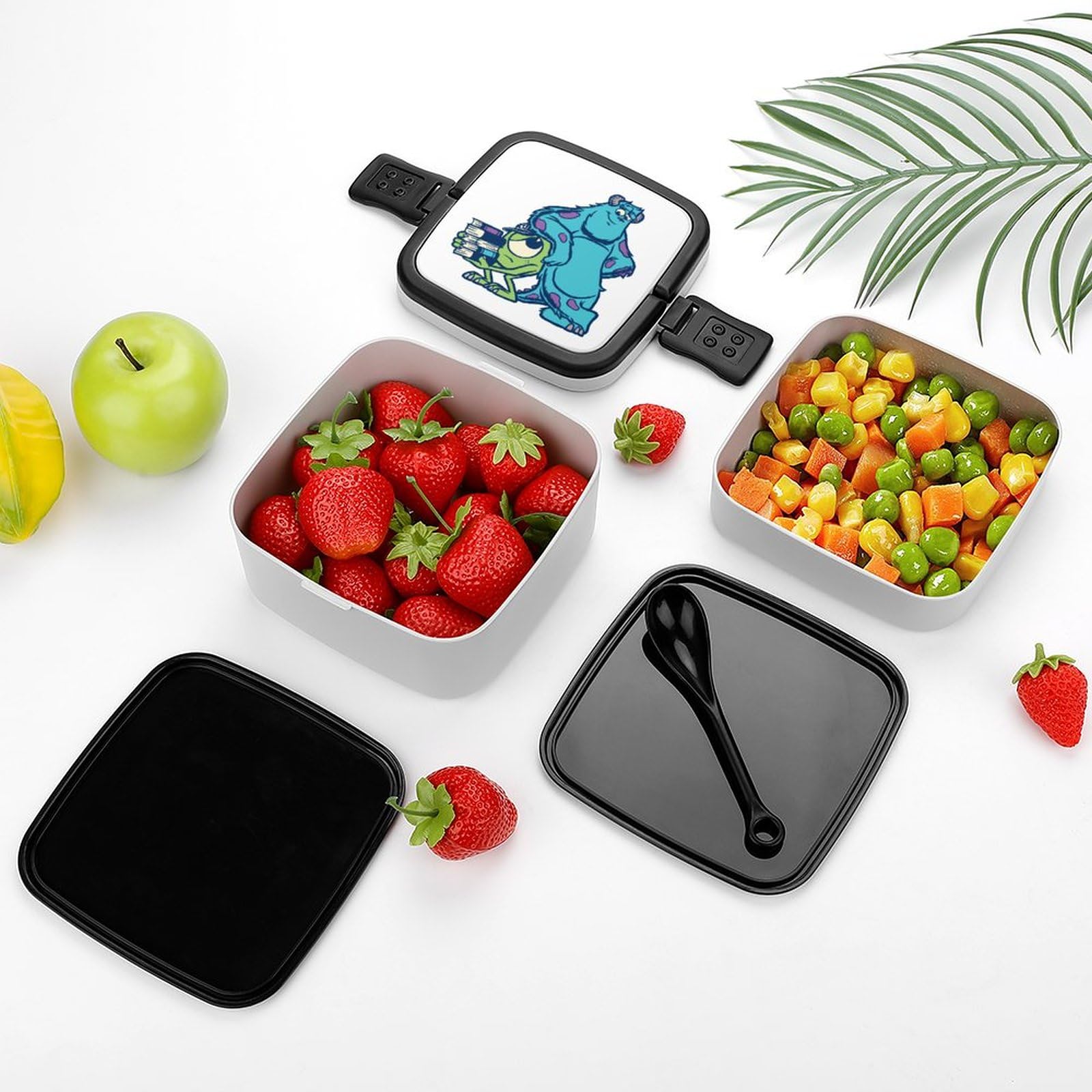 Amazon | 弁当箱 2段 ランチボックス モンスターズ・インク おべんとう