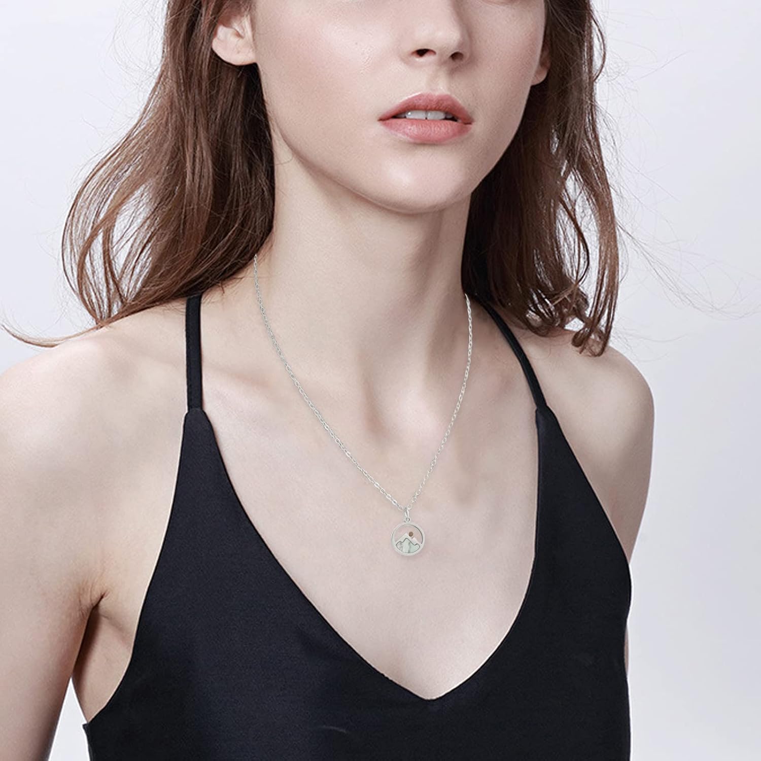 Christian Gifts Mustard Seed Necklace for Women,Move Mountains Shell Necklaces Christian Faith Jewelry for Women… - Image 2