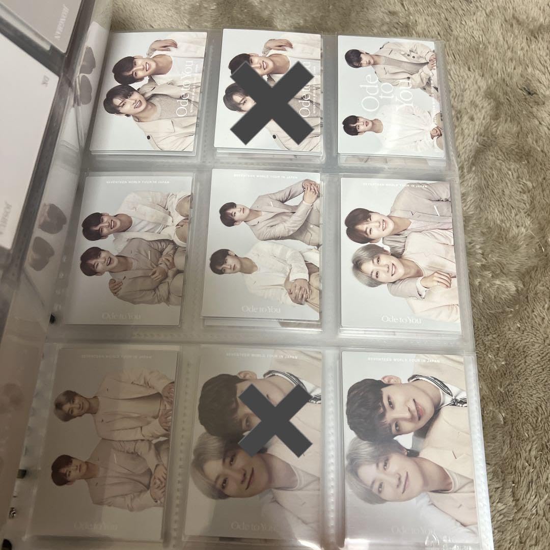 SEVENTEEN セブチ Ode To You トレカ コンプ