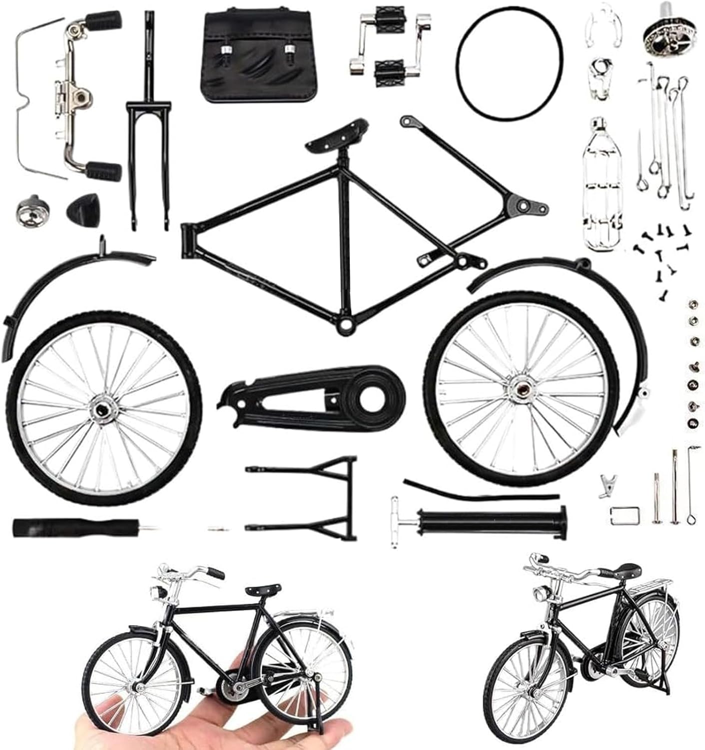 DIY Bicycle Model Scale Kits, Bicycle Model Scale DIY Kit