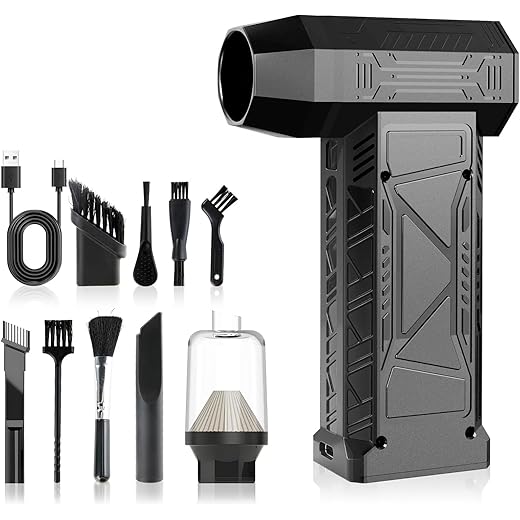 High Speed Turbo Handheld Fan & Vacuum Cleaner Combo 130 000