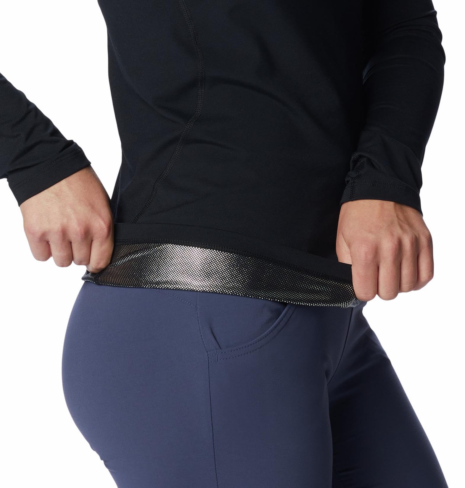 Columbia Midweight Stretch Long Sleeve Top, Ropa Interior Camiseta Térmica para Mujer
