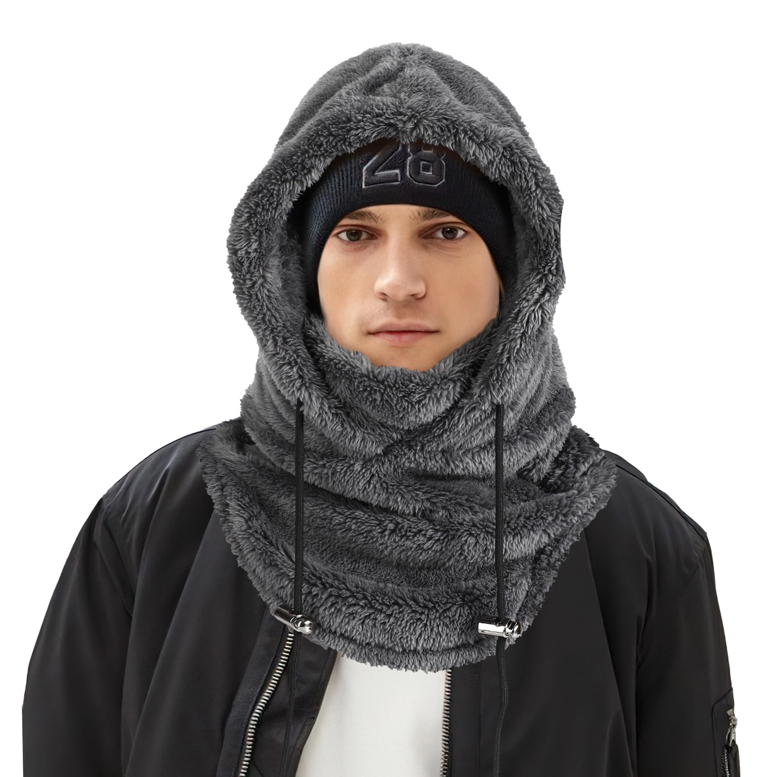 Pasamontañas Térmicos de Invierno, Multifuncional Prueba de Viento Cálido Máscara De Esquí, Mascarilla Moto Térmica Forro Polar, Gorro Cálido Invierno para Mujeres Hombres Deportes Aire Libre