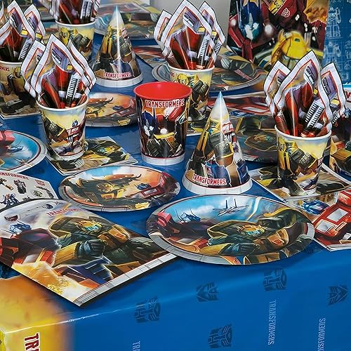 Miniatura 2 de Unique Transformers - Mantel rectangular de plástico para mesa, 54 x 84 pulgadas, 1 unidad