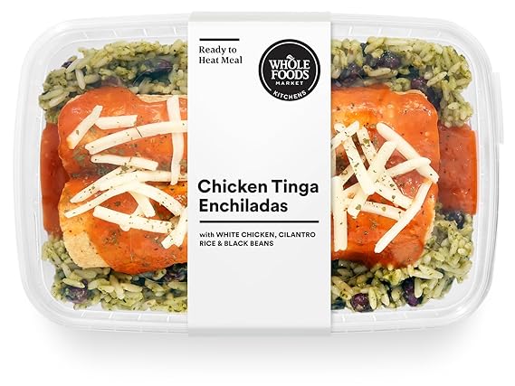 Whole Foods Market  Chicken Tinga Enchiladas  13.5 Ounce