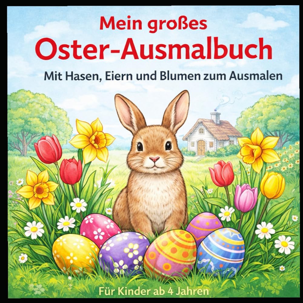 Mein großes Oster-Ausmalbuch