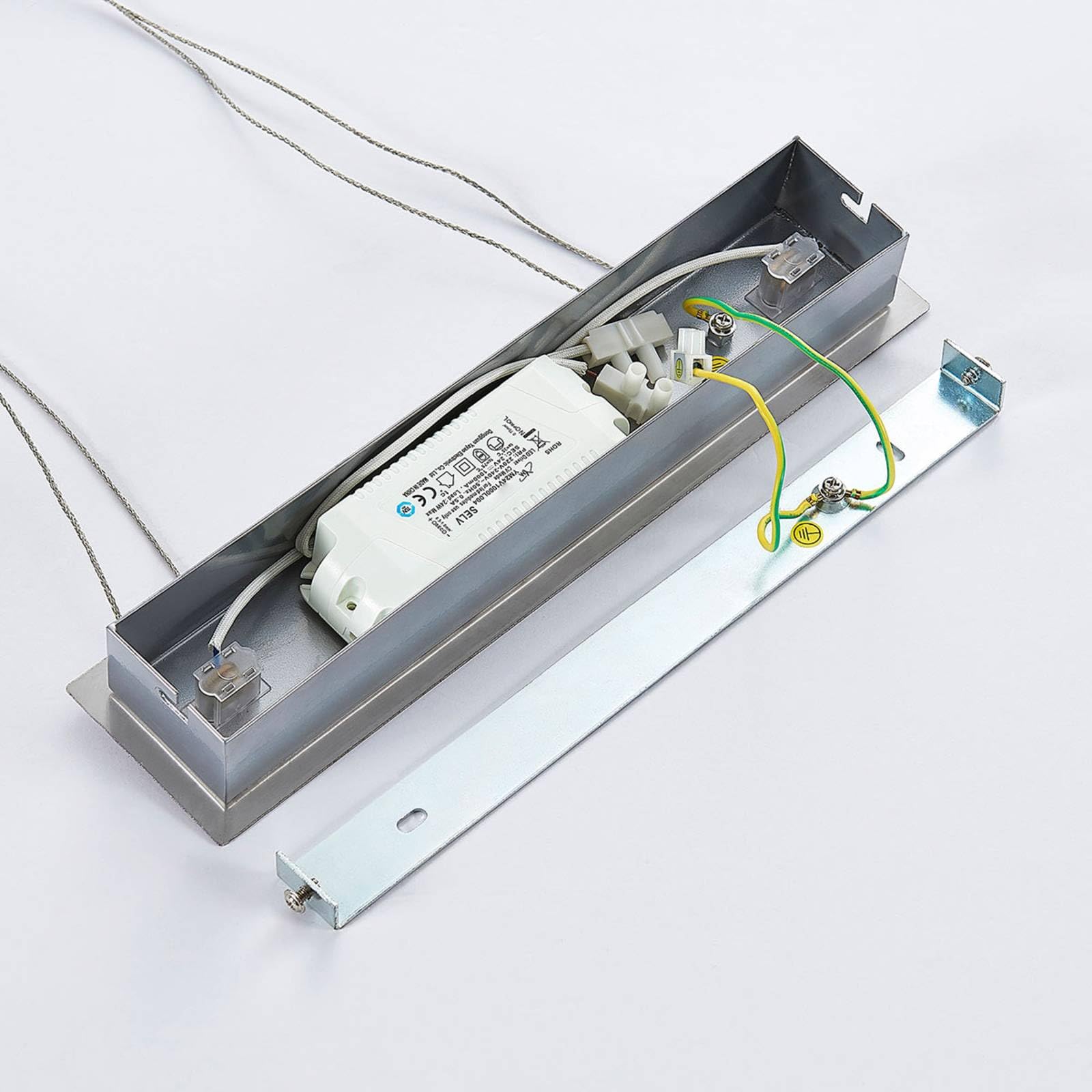 Lindby LED Pendelleuchte höhenverstellbar, Lichtfarbe einstellbar mit Touchdimmer Esstisch Hängelampe 24W Downlight Esszimmer