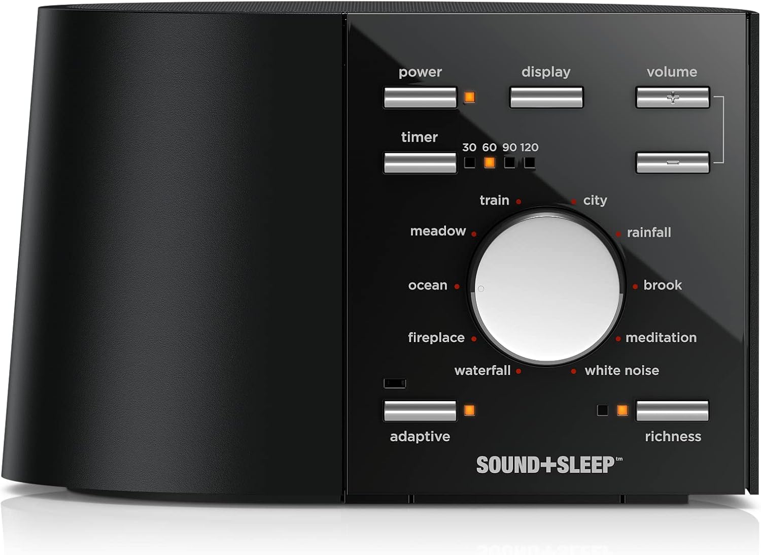 Adaptive Sound Technologies Sound+Sleep SE Special Edition High Fidelity Sleep Sound Machine with Real Non-Looping Nature Sounds, Fan Sounds, White, Pink & Brown Noise, & Adaptive Sound Technology