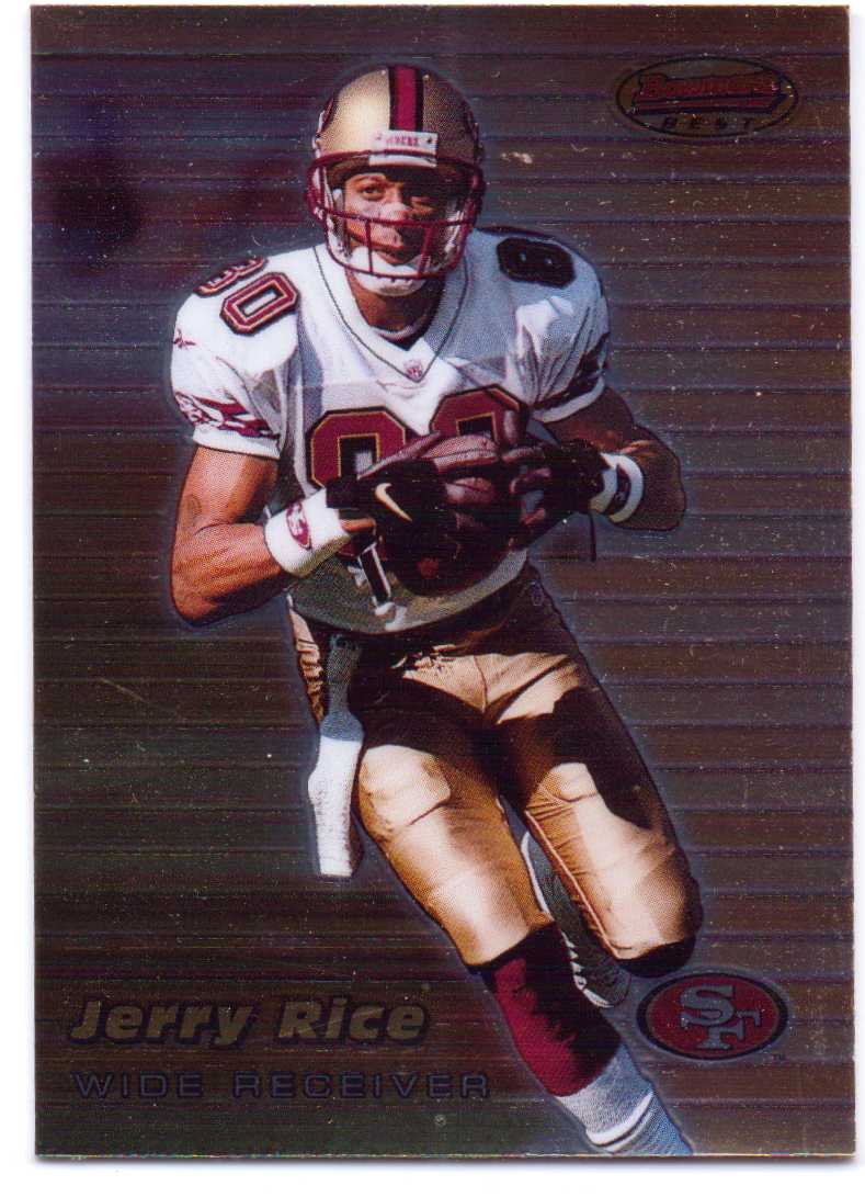 Amazon.com: Jerry Rice 1999 Bowman's Best #33 - San Francisco