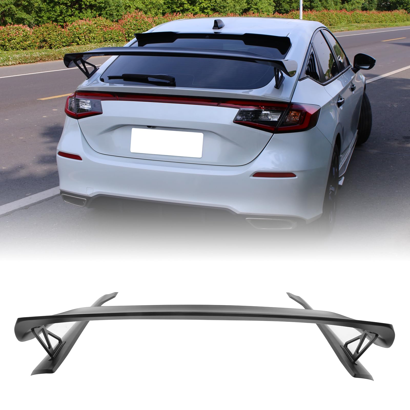 Honda Civic Hatchback Trunk Spoiler Type R