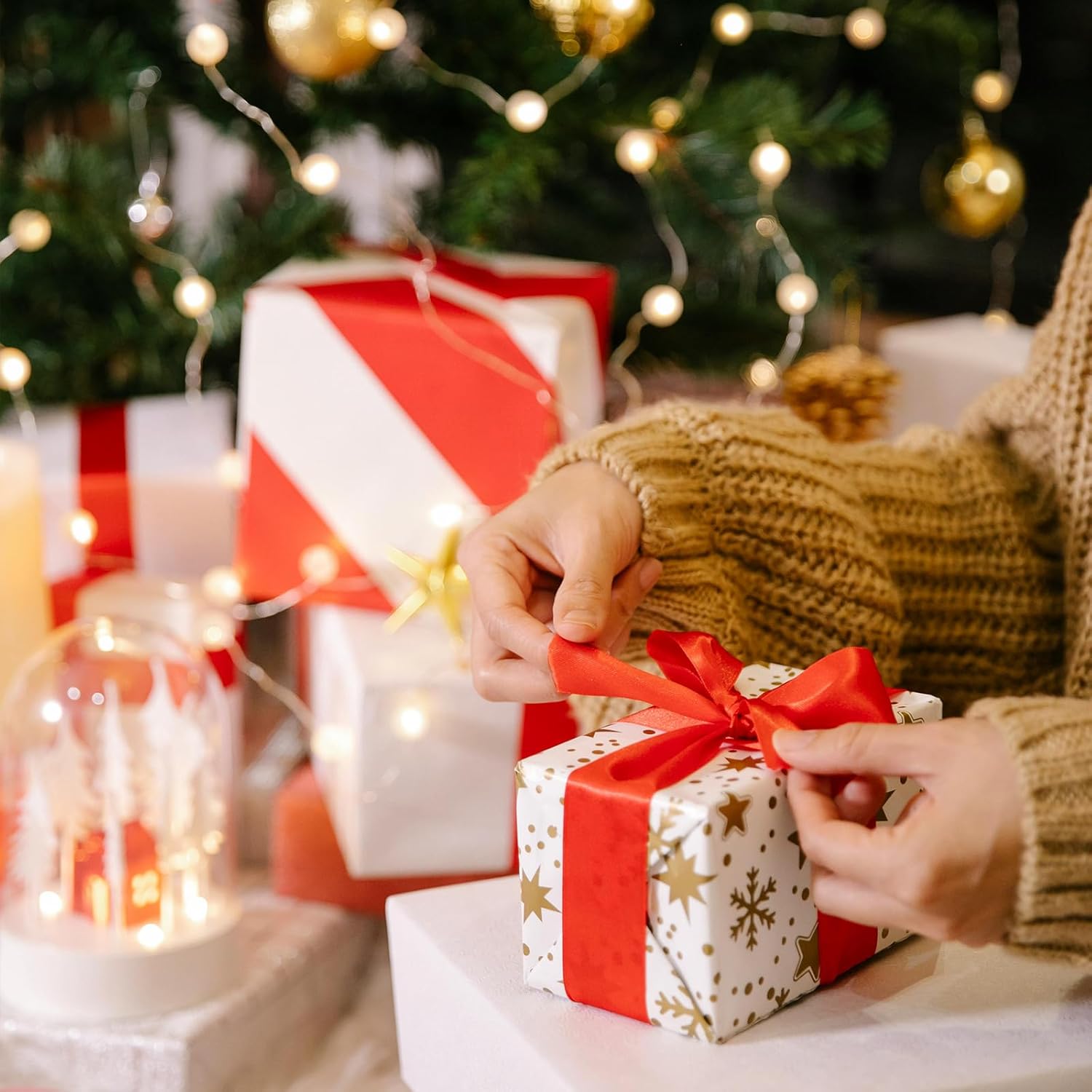 for Mercedes-Benz Key Fob Cover with Keychain, Soft TPU Full Protection Car Key Case Shell for Benz S-Class G-Class E-Class EQE EQS 2020 2021 2022 2023 2024 2025, Gold - Image 6