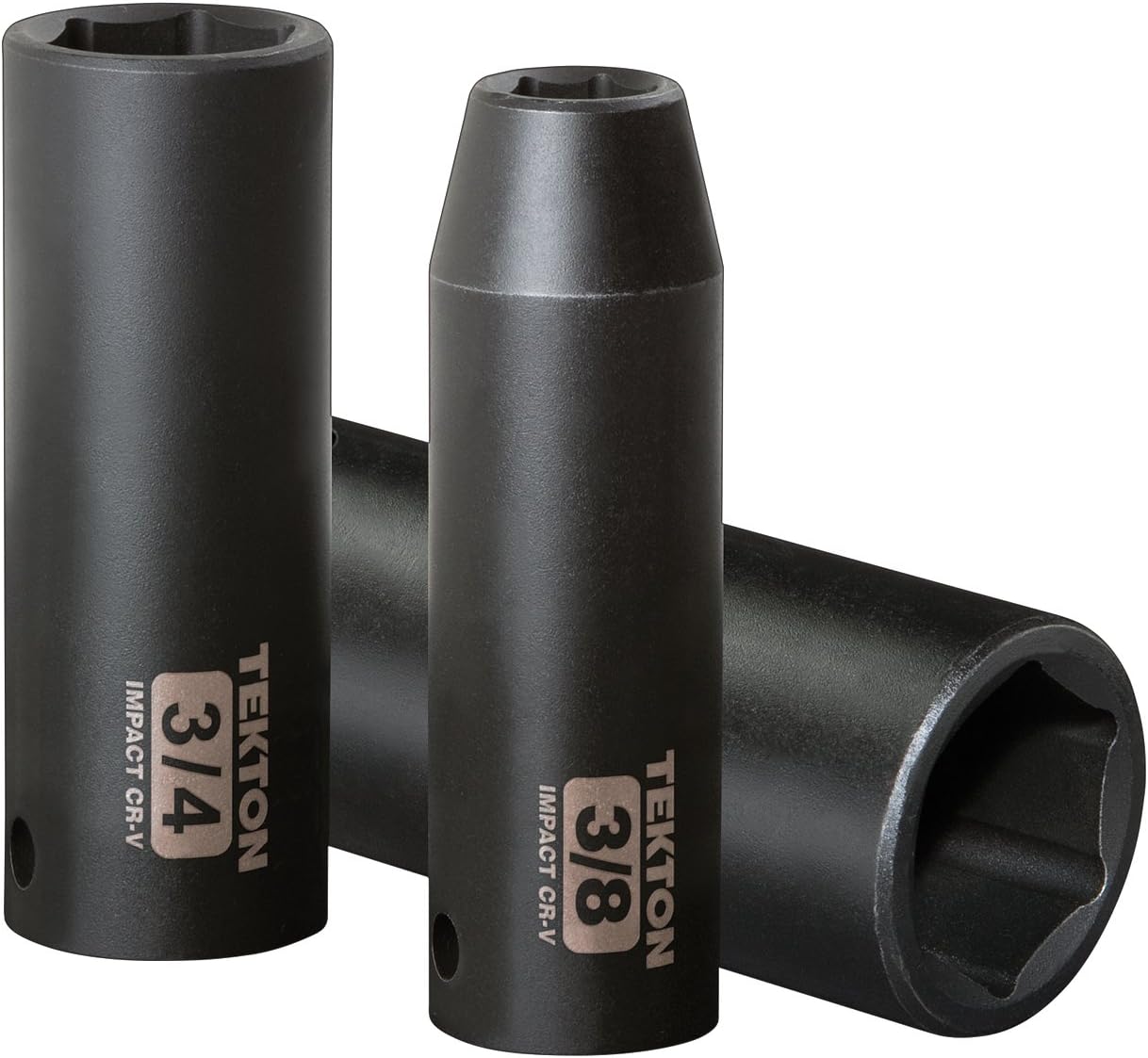 TEKTON 1/2 Inch Drive Deep 6-Point Impact Socket Set, 14-Piece (3/8 - 1-1/4 in.) | 4880