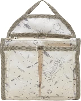 BoxLunch Harry Potter Hedwig Allover Print Mini Backpack Organizer Exclusive GREY NONE