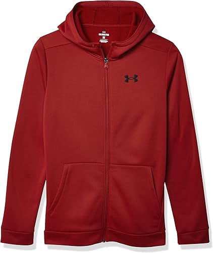 Under Armour Sudadera con capucha Armourfleece con cremallera completa para niños