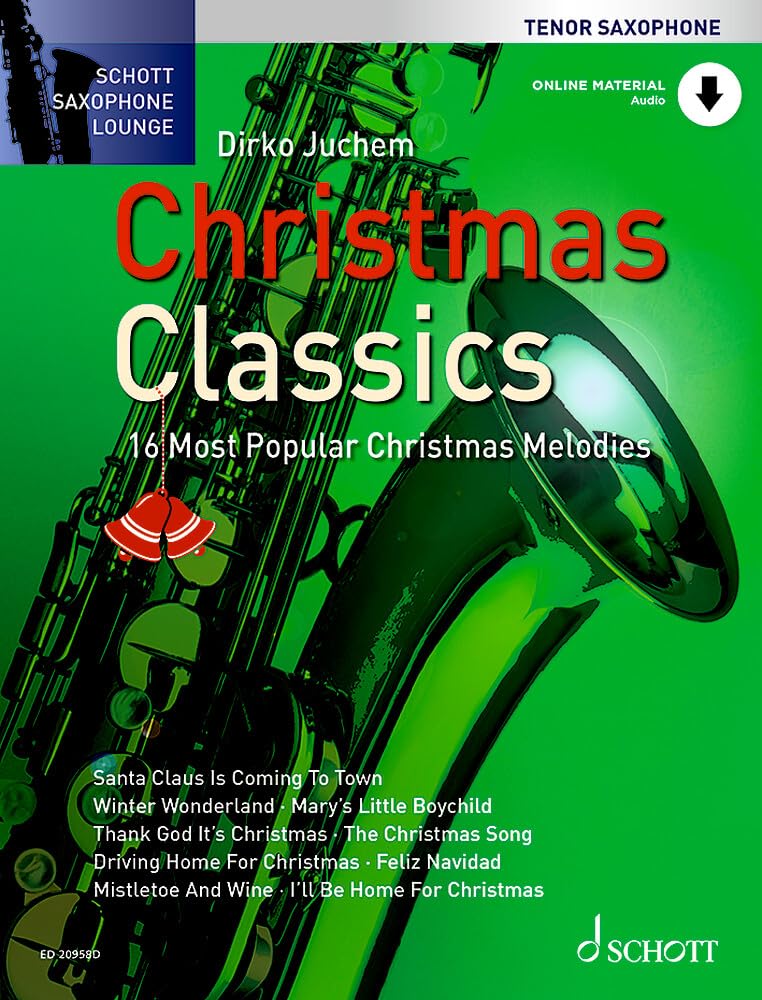Christmas Classics: 16 Most Popular Christmas Songs. tenor saxophone.