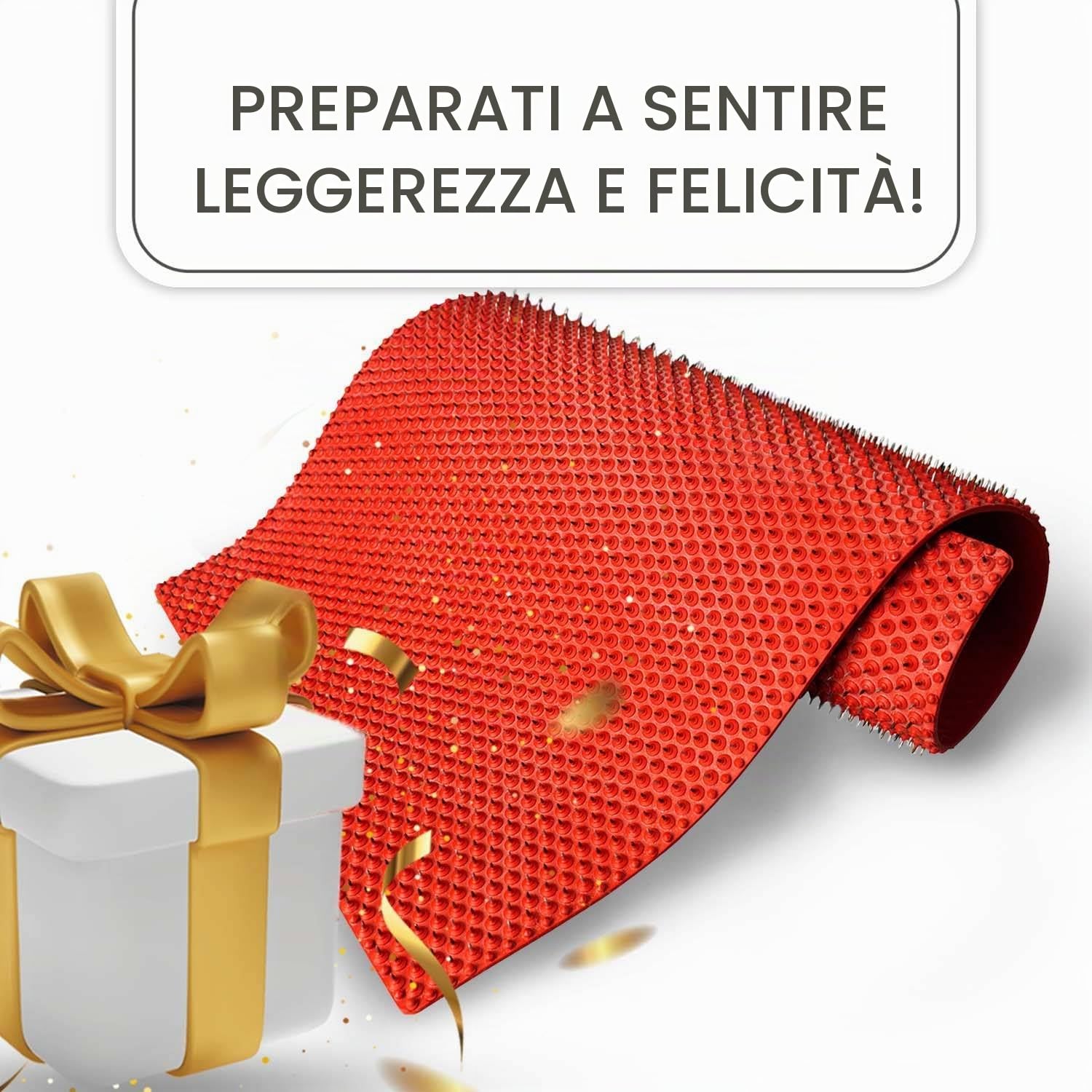 LYAPKO - Tappetino per agopuntura Big Pad 7.0 Ag 2710 Aghi, applicatore attivo massaggiante unico per alleviare il dolore e lo stress. Strumento di massaggio terapeutico brevettato per agopuntura di
