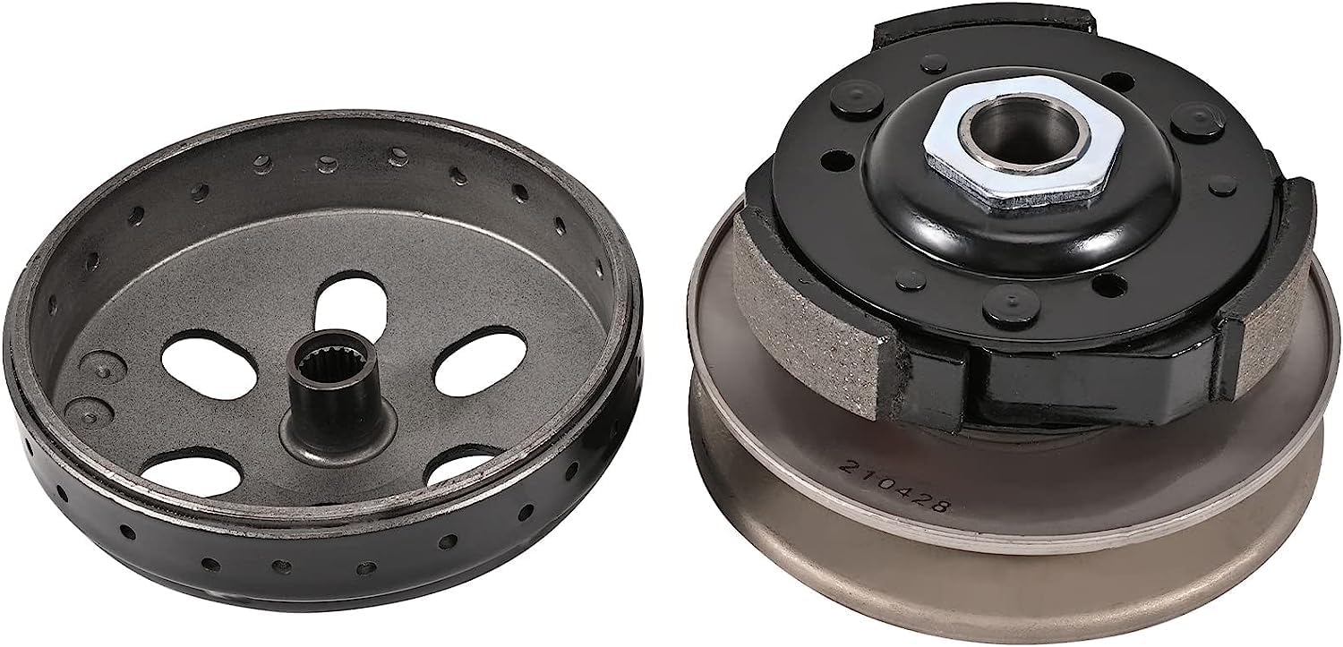 High Performance Racing Clutch Set for GY6 125cc 150cc 1P52QMI 1P57QMJ Engine Scooter Moped ATV Go-Kart (GY6-125/150)