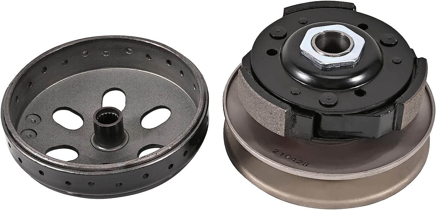 Trkimal Corse ad alte prestazioni Puleggia azionata frizione posteriore per GY6 125cc 150cc 1P52QMI 1P57QMJ Engine Scooter Moped ATV Go-Kart (GY6-125/150CC)
