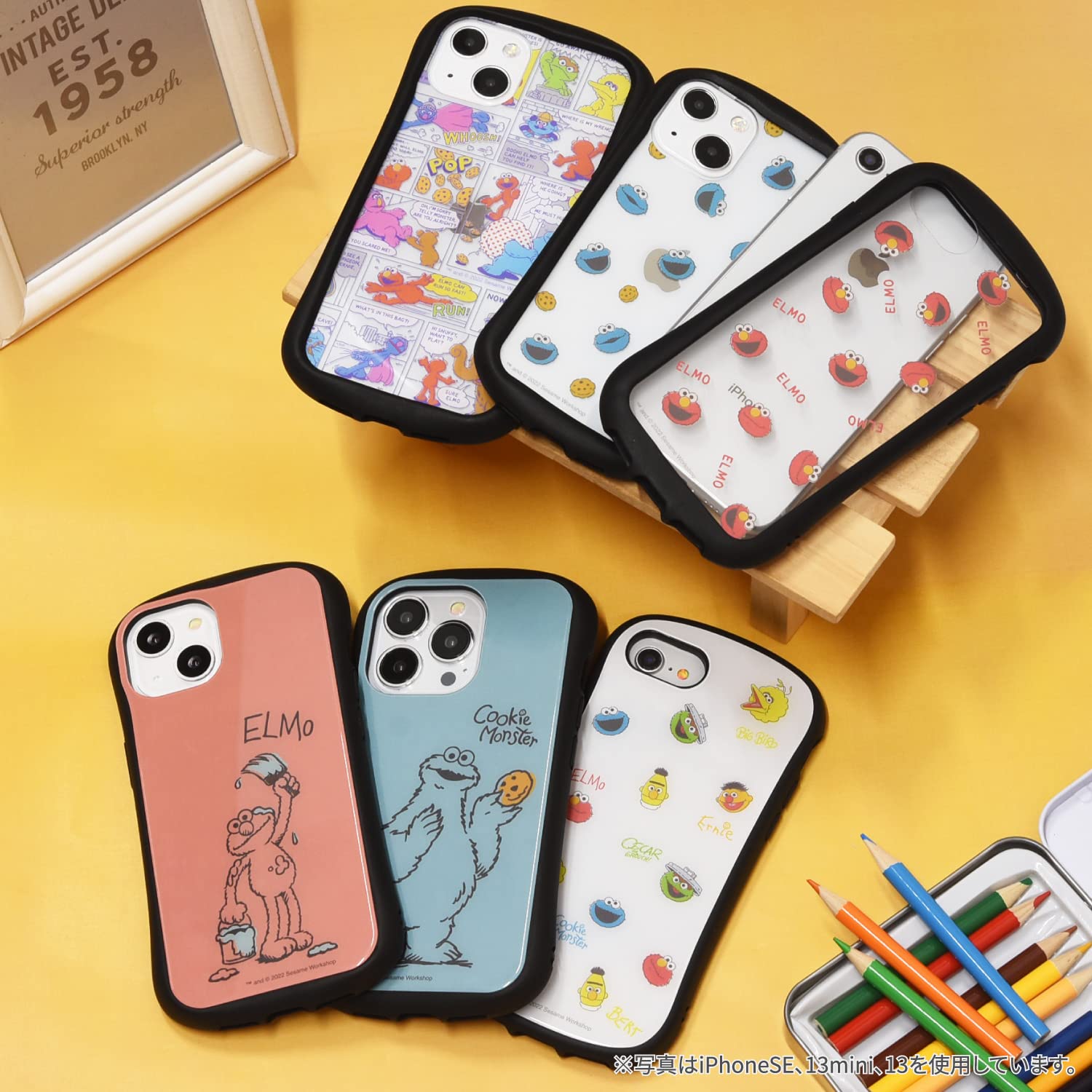 けいおん！ミニケース 13個まとめ売り Amazon.co.jp: グルマンディーズ セサミストリート iPhone 13 mini