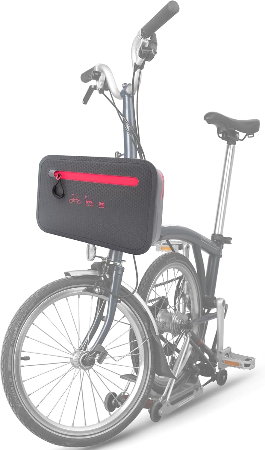 ブロンプトンの折りたたみ自転車 水色 変速付き 中古品 Yahoo