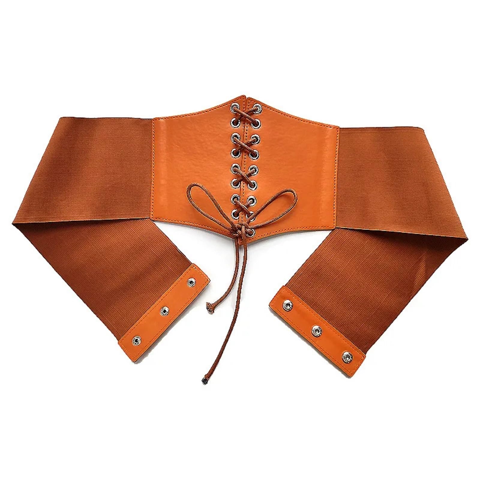 Ceinture large en cuir élastique for femme, idéale for les robes, le quotidien, sorties décontractées et tenues assorties Pour Femmes