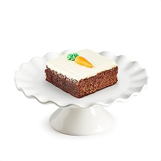 10 Small Wedding Cake Ideas for Intimate Celebrations 3 YHOJOY Small Cake Stand for Cupcakes, Donuts, 8 Inch Porcelain Cake Stan...