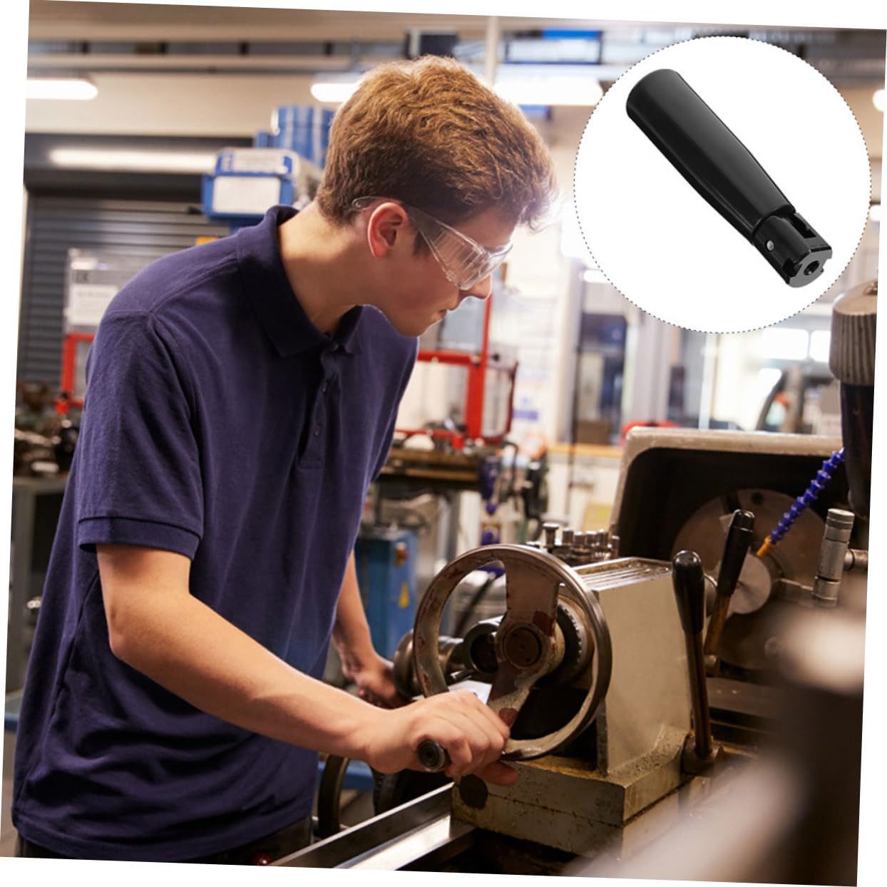 OUNONA 2pcs Machine Tool Folding Handle Rotary Handle Revolving Handle Jigs Handwheel Grip Rotating Handles Rotating Handle Grip Handwheel Handle Grip Lathe Crank Handle Bakelite Black