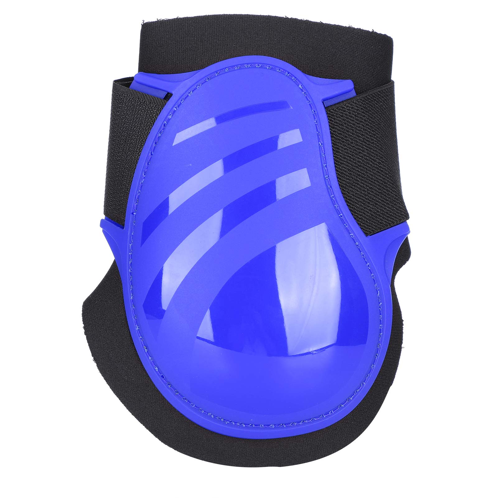 Protecteur de Jambe de Cheval 4 Pièces, Matériau en Néoprène PU, Bottes de Tendon et de Boulet Absorbant Les Chocs pour Les événements d'équitation de Sports équestres (Un Ensemble de Taille