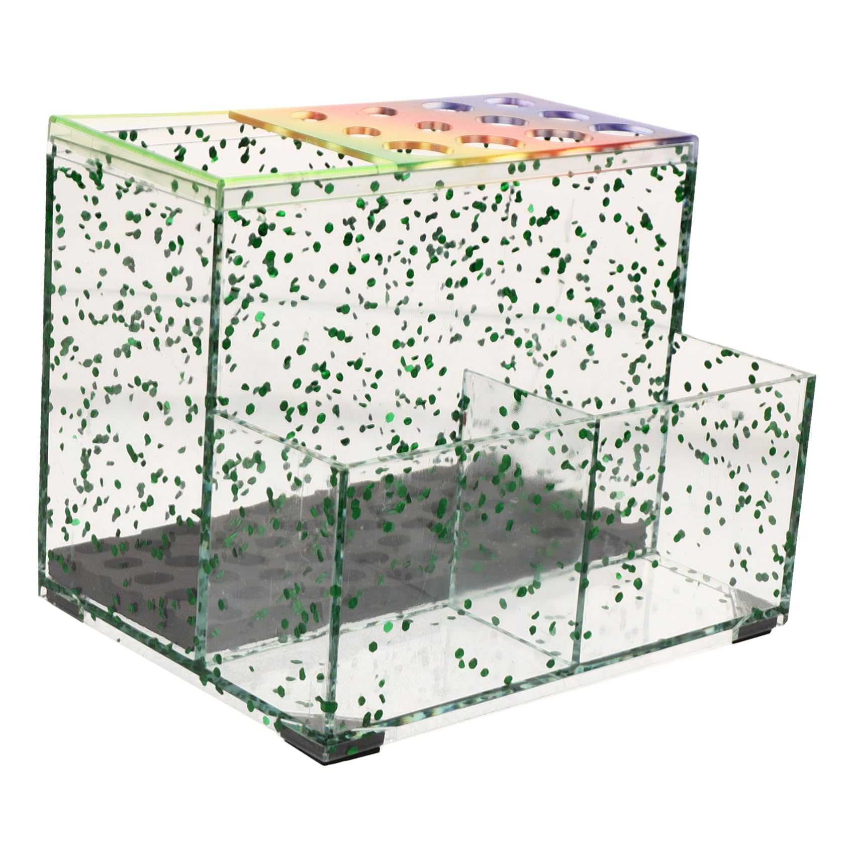 Gogogmee Barbershop Scissor Storage Anti-slip Tool Box Desktop Hair Stylist Case