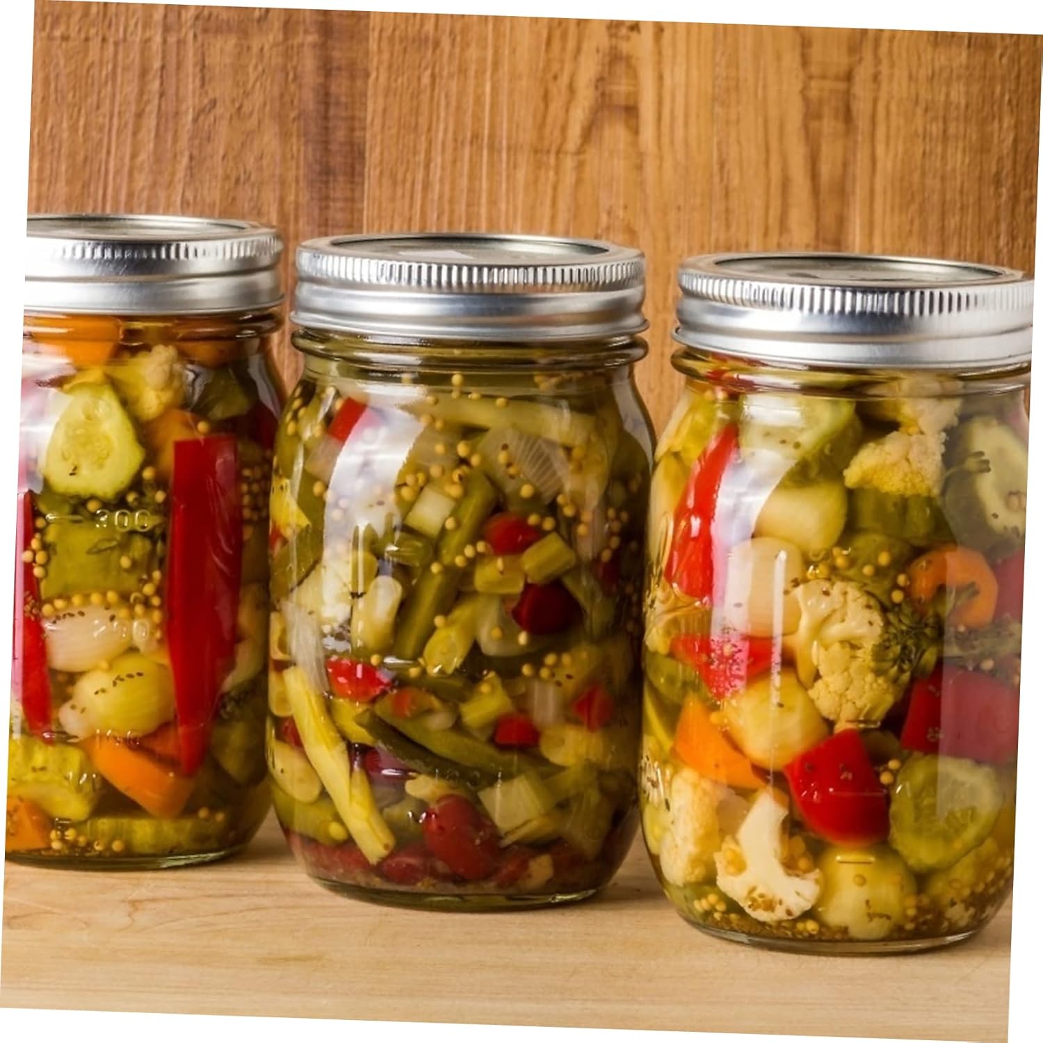 50sets Tinplate Round Cup Lid Mouth Canning Lids Jar for Wide Mouth Jars