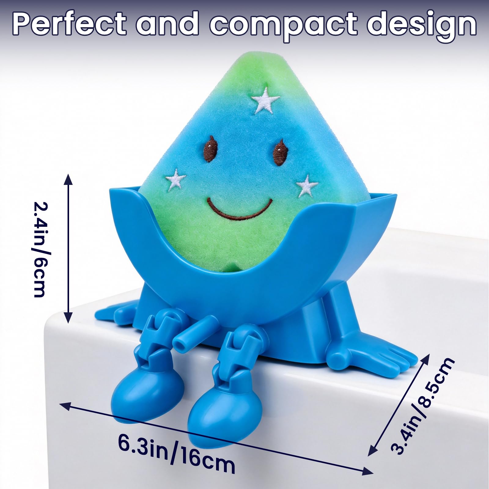 Cute Cartoon Sponge Holder - Brighten Your Sink! -5 Cute Cartoon Sponge Holder - Brighten Your Sink! -5