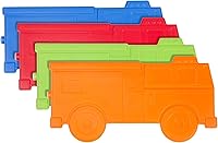 Vista 10 de Wildkin Paquetes de hielo para niños (paquete de 4) – Delgadas, reutilizables, mantiene el almuerzo fresco para la escuela/viajes, dinosaurio