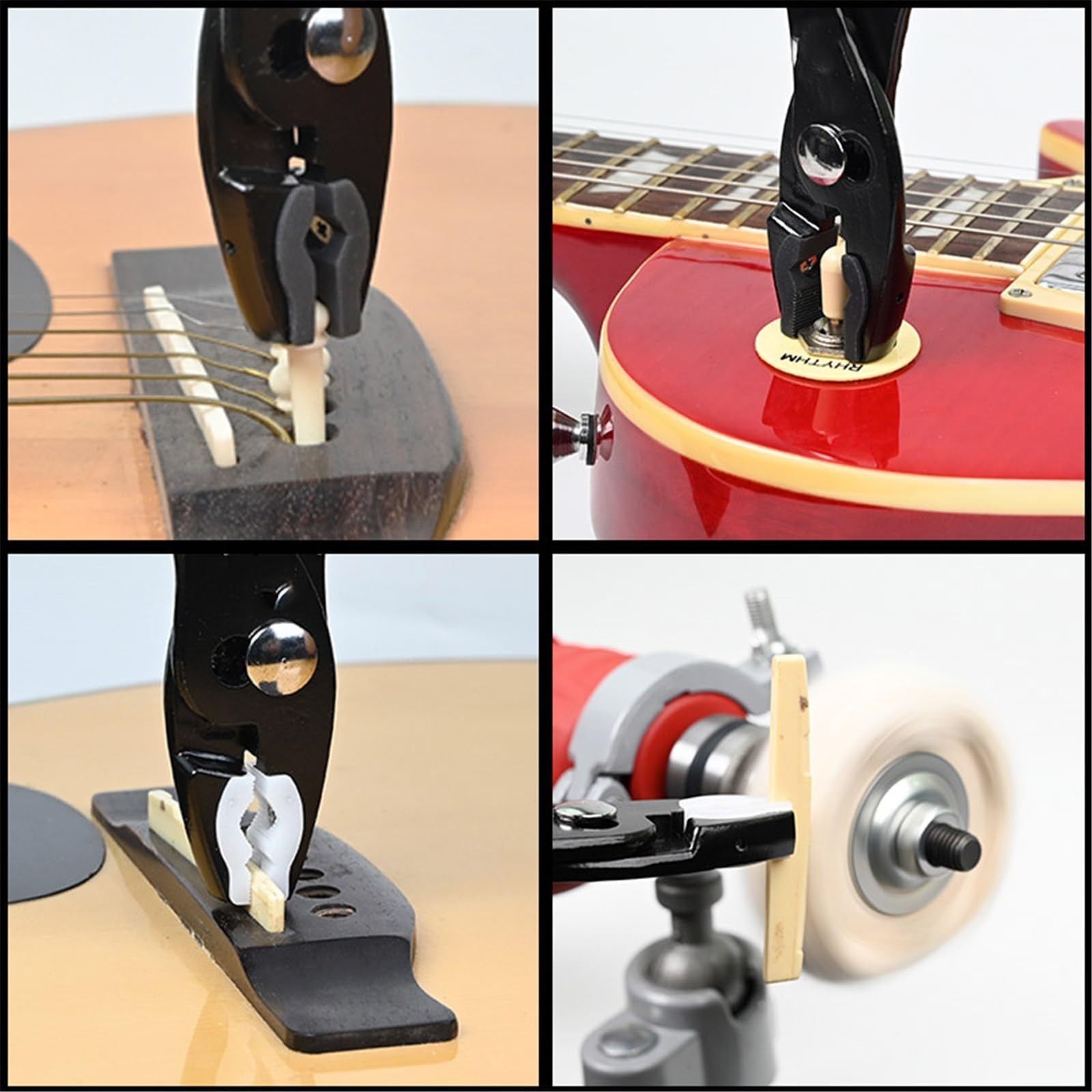 Pinze Per La Rimozione Del Cono Delle Corde Della Chitarra Strumenti Per La Fabbricazione E La Riparazione Di Strumenti(3/4)