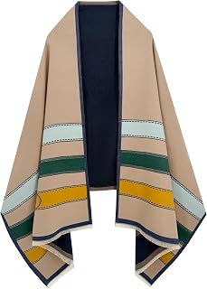 Women's Reversible Pashmina Shawl Wrap for Women Big Scarf Holiday Gifts