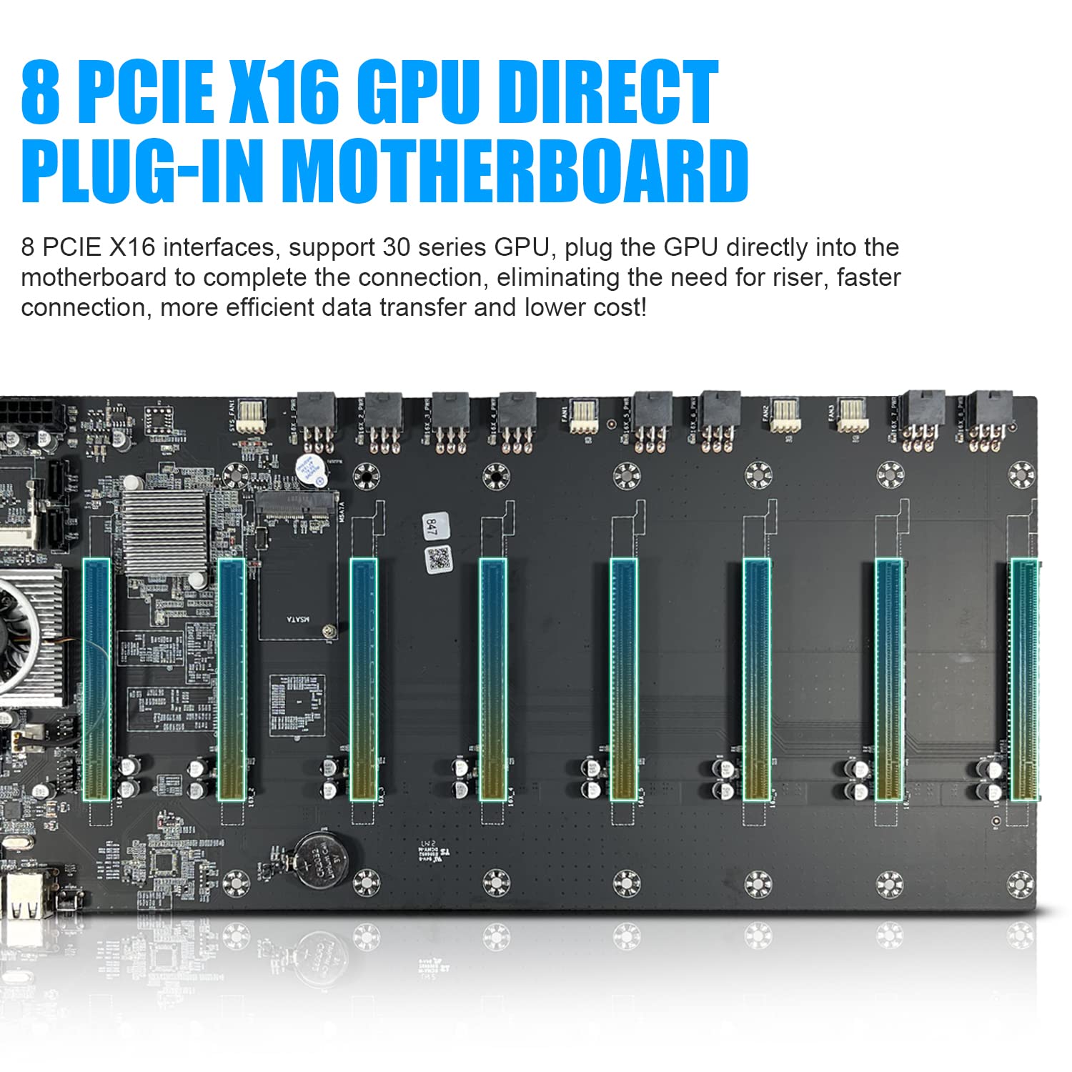 【動作確認済】マイニングマザーボードBTC-T37 Amazon | BTC-T37 マイニングマシン マザーボード CPUセット 8